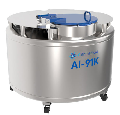 IC Biomedical AI-91K Serisi Yüksek Kapasiteli Semen Tankı