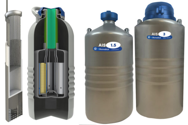 IC Biomedical AI Shield Serisi Semen Tankı