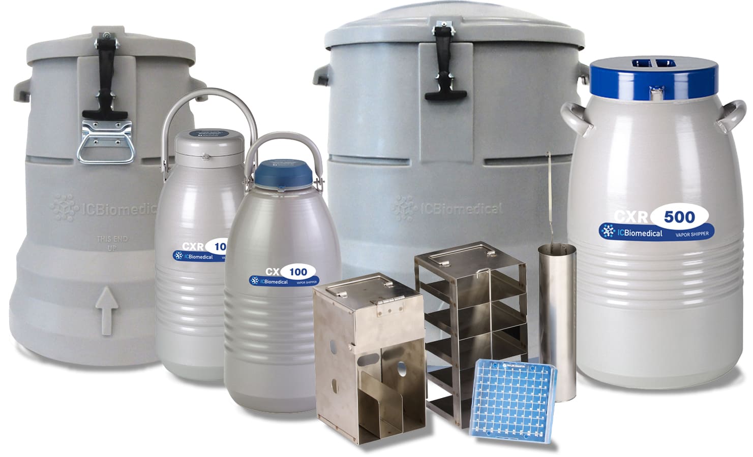 IC Biomedical CX Series Vapor-Phase Transport System (Dry Shipper)