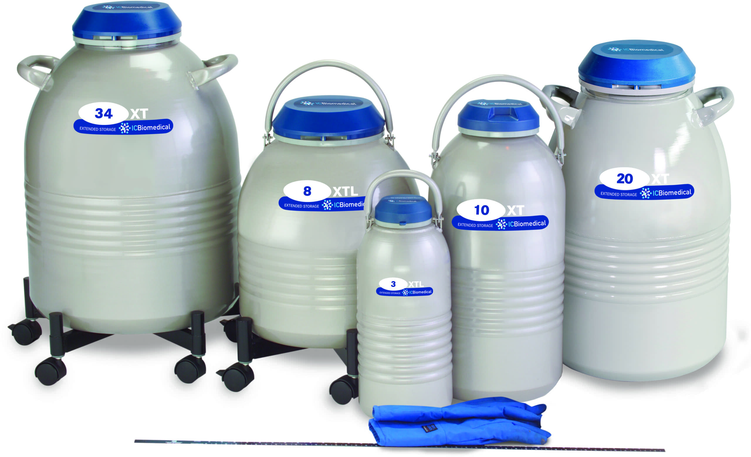 IC Biomedical XT Series Canister Sample Storage and Transport Tank